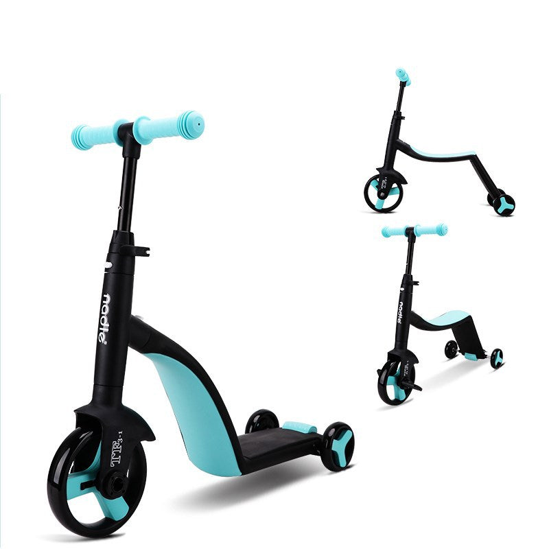 3-in-1 versatile sliding balance scooter