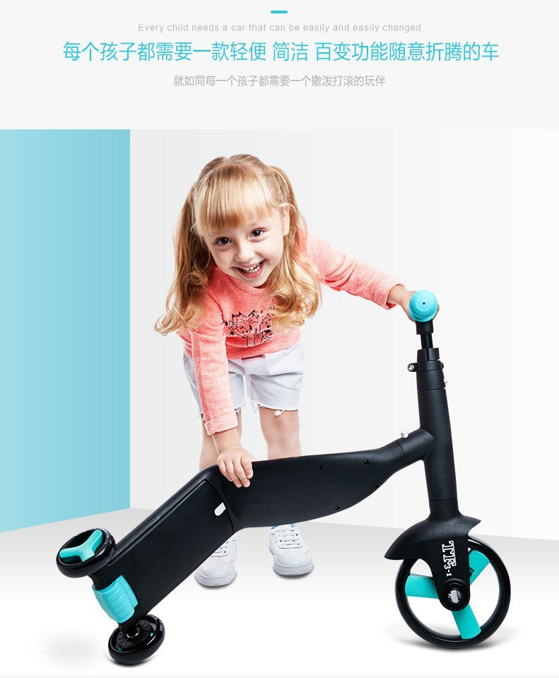 3-in-1 versatile sliding balance scooter