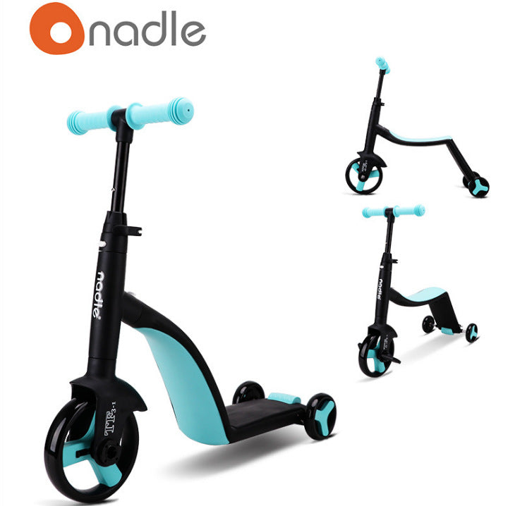 3-in-1 versatile sliding balance scooter