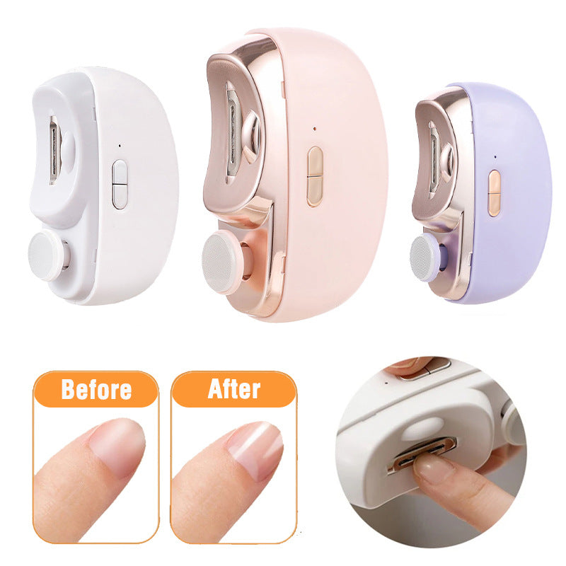 2-speed electric nail grinder with light