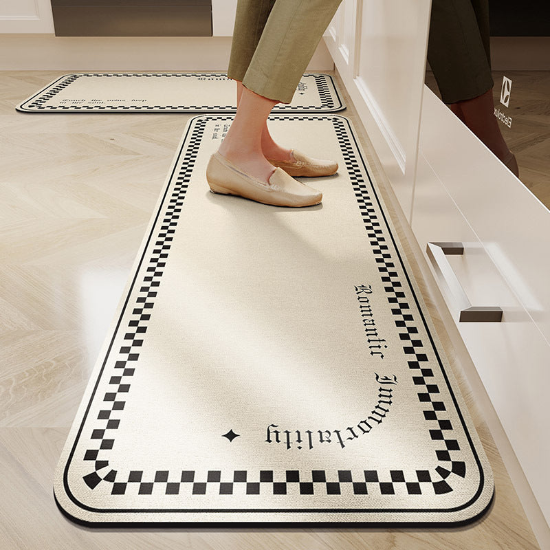 Non Slip Mat for Kitchen & Bath - Superior Absorption