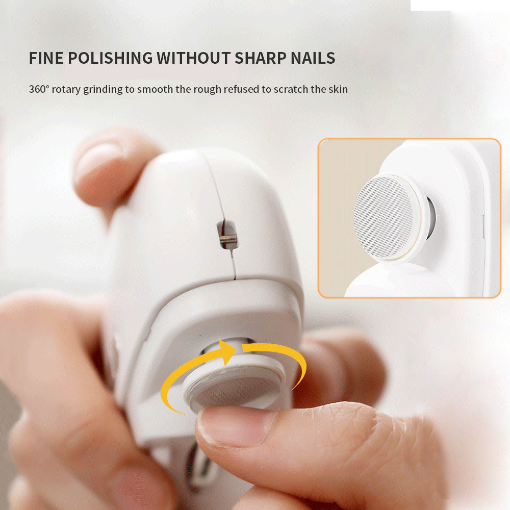 2-speed electric nail grinder with light