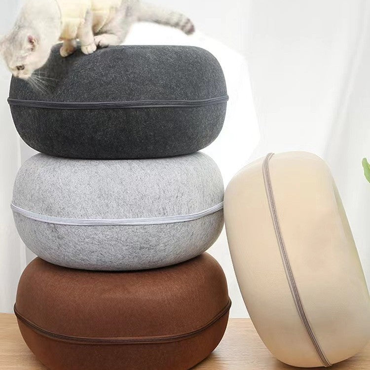 Donut Cat Bed / Cats Tunnel Toys