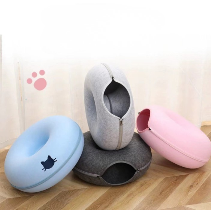 Donut Cat Bed / Cats Tunnel Toys