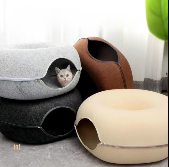 Donut Cat Bed / Cats Tunnel Toys