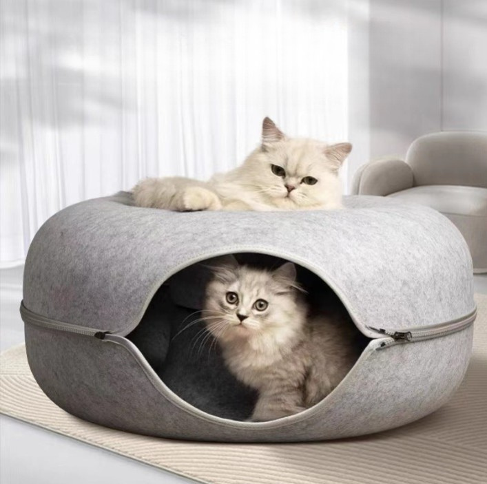 Donut Cat Bed / Cats Tunnel Toys
